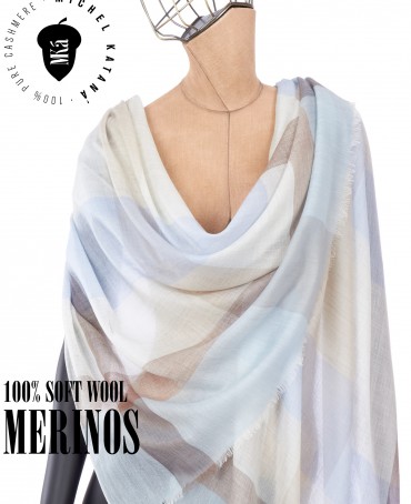 Палантин Унисекс T.W40_24DMW-3.2/CIEL